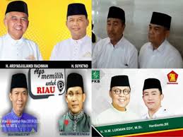 Ini Peta Politik Bapaslon Pilkada Riau 2018, Siapa yang Bakal Menang?